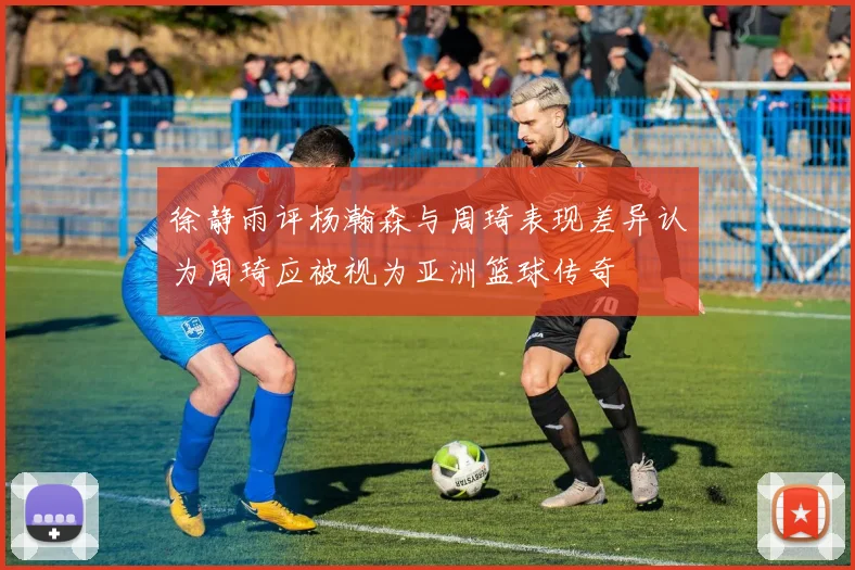 徐静雨评杨瀚森与周琦表现差异认为周琦应被视为亚洲篮球传奇